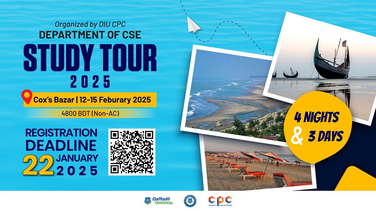 DIU CSE Department Study Tour 2025