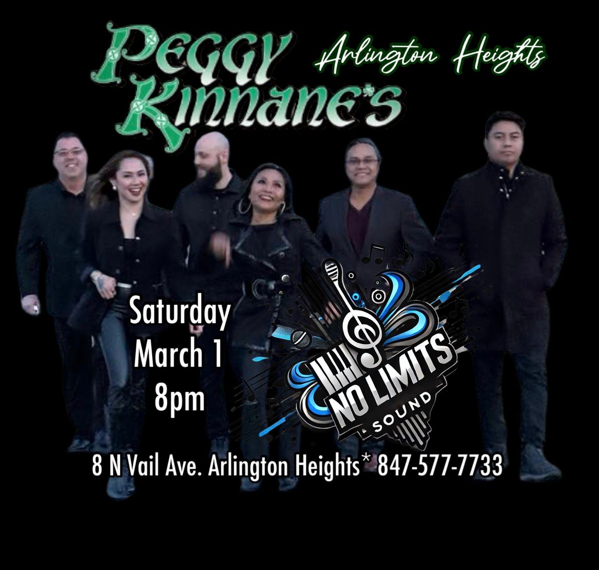 No Limits Sound Live at Peggy Kinnane\u2019s 