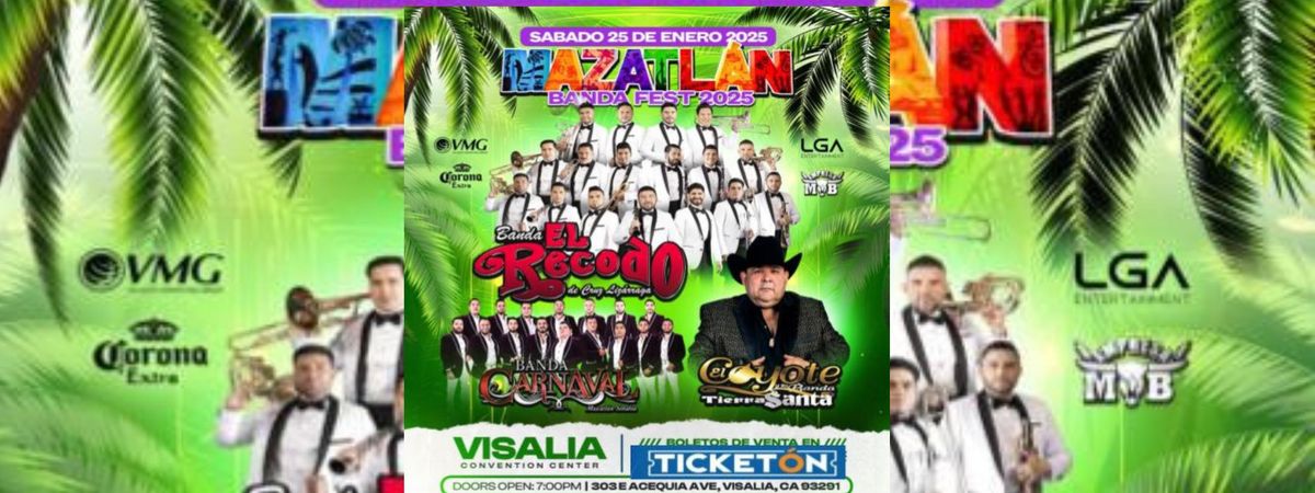 BANDA EL RECODO,BANDA CARNAVAL Y EL COYOTE