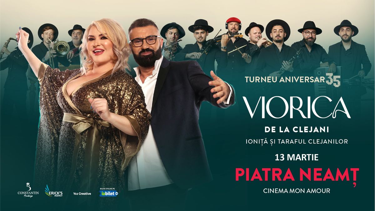 VIORICA @ Ionita si Taraful Clejanilor "Turneu Aniversar 35" - PIATRA NEAMT - Cinema MonAmour