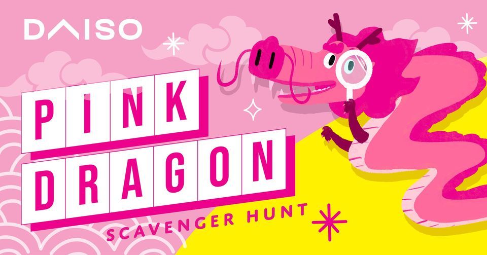 Find the Pink Dragon at Daiso - Best on the Boulevard (Las Vegas, NV)