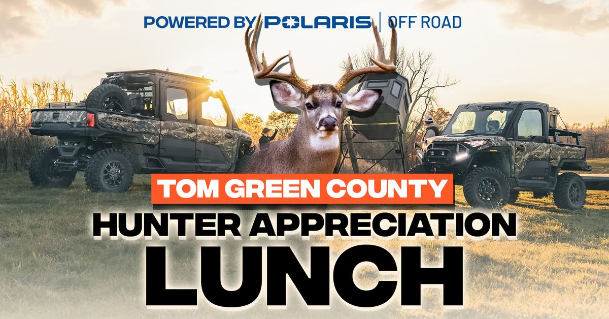 Tom Green County Hunter Appreciation Lunch