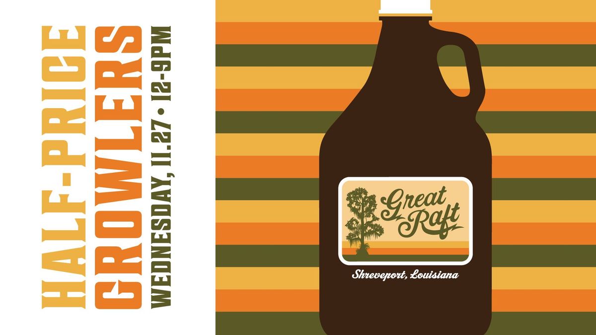 Thanksgiving Eve Half-Price Growler Fills