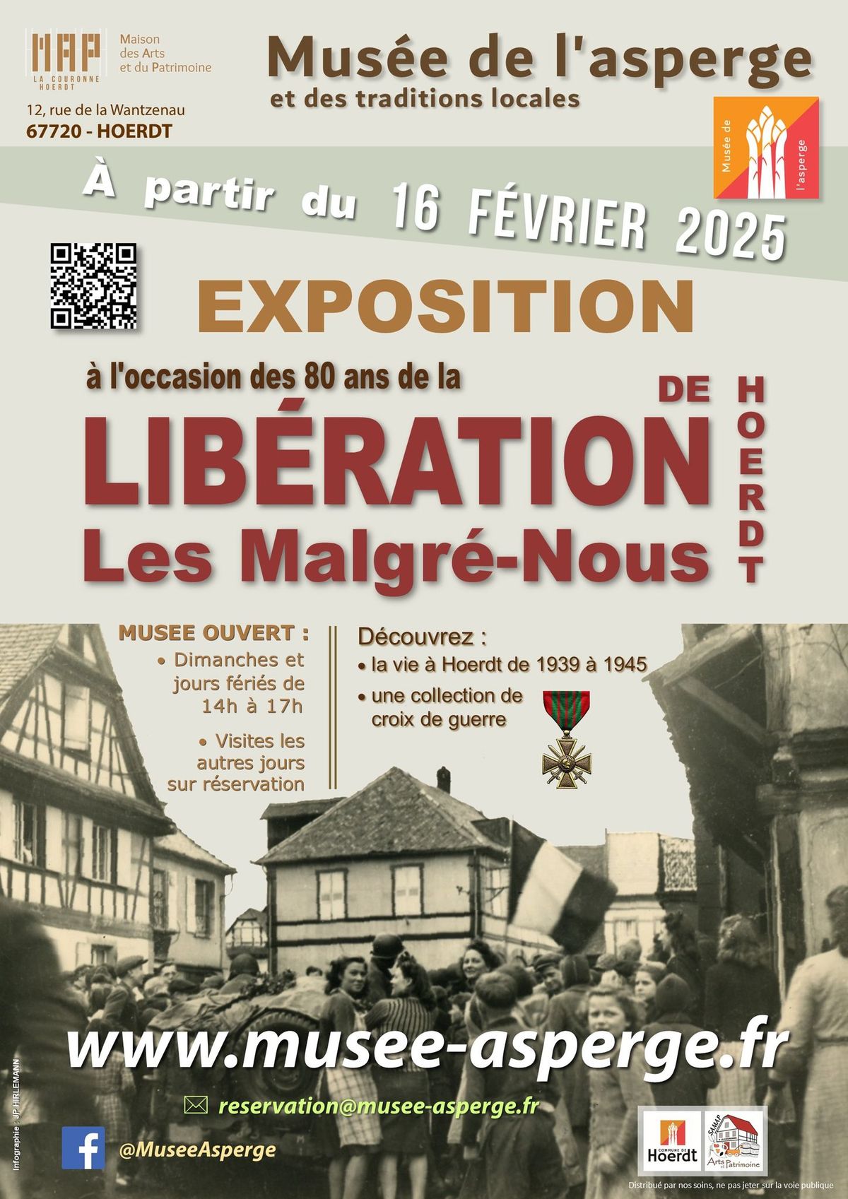 Exposition "La lib\u00e9ration de Hoerdt et les Malgr\u00e9-Nous"