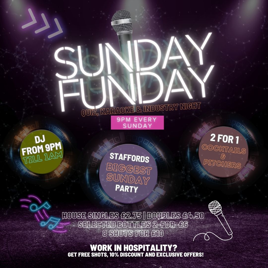 Sunday Funday! Karaoke & INDUSTRY Night!