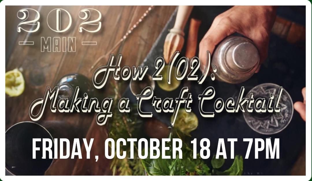 Halloween How 2(02): Making a Craft Cocktail