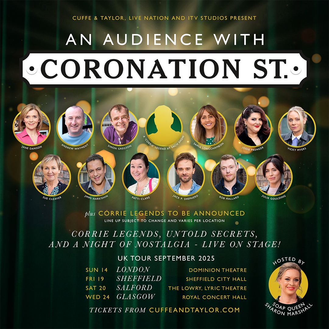An Audience with Coronation Street at The Oval Hall at Sheffield City Hall