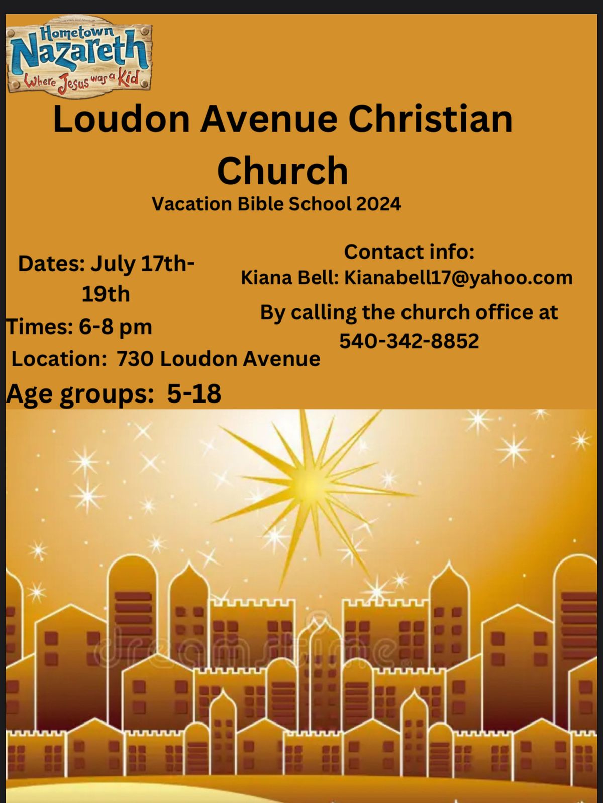 LACC Vacation Bible School