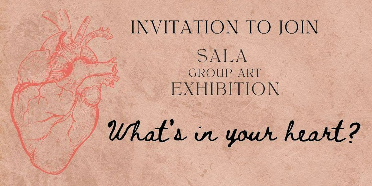 What's in your heart?  From Art Therapy, to  SALA Art Exhibition O'Sully's