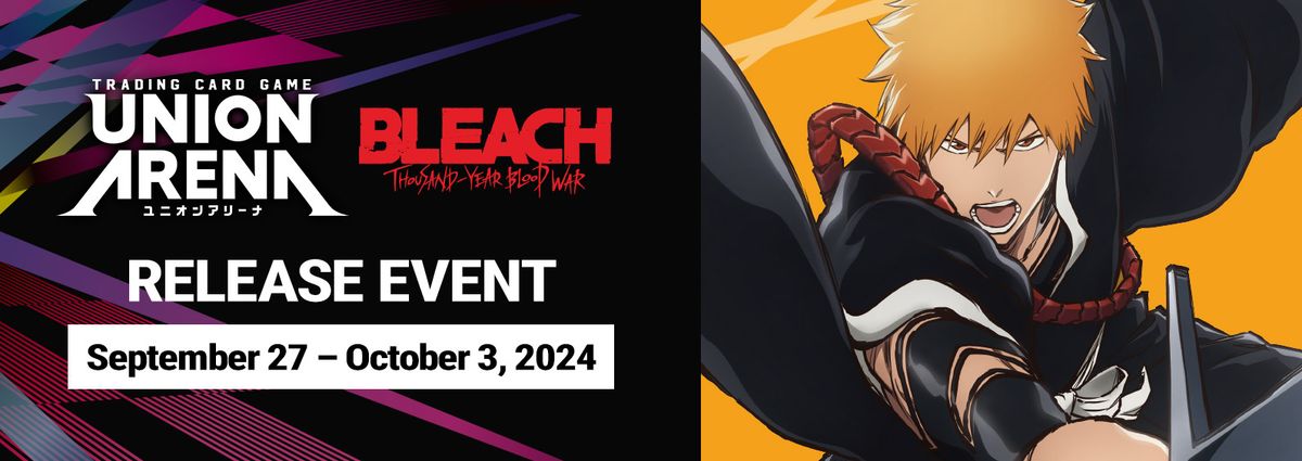 Union Arena Hunter x Hunter and Bleach Release Event!