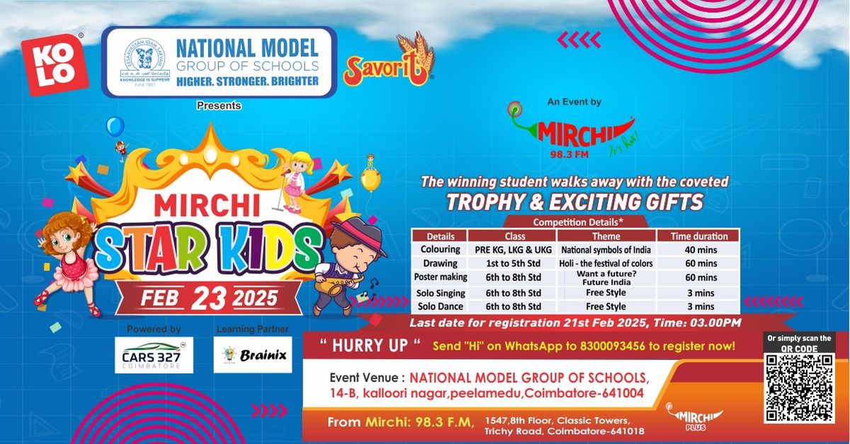 MIRCHI STAR KIDS BY RADIO MIRCHI