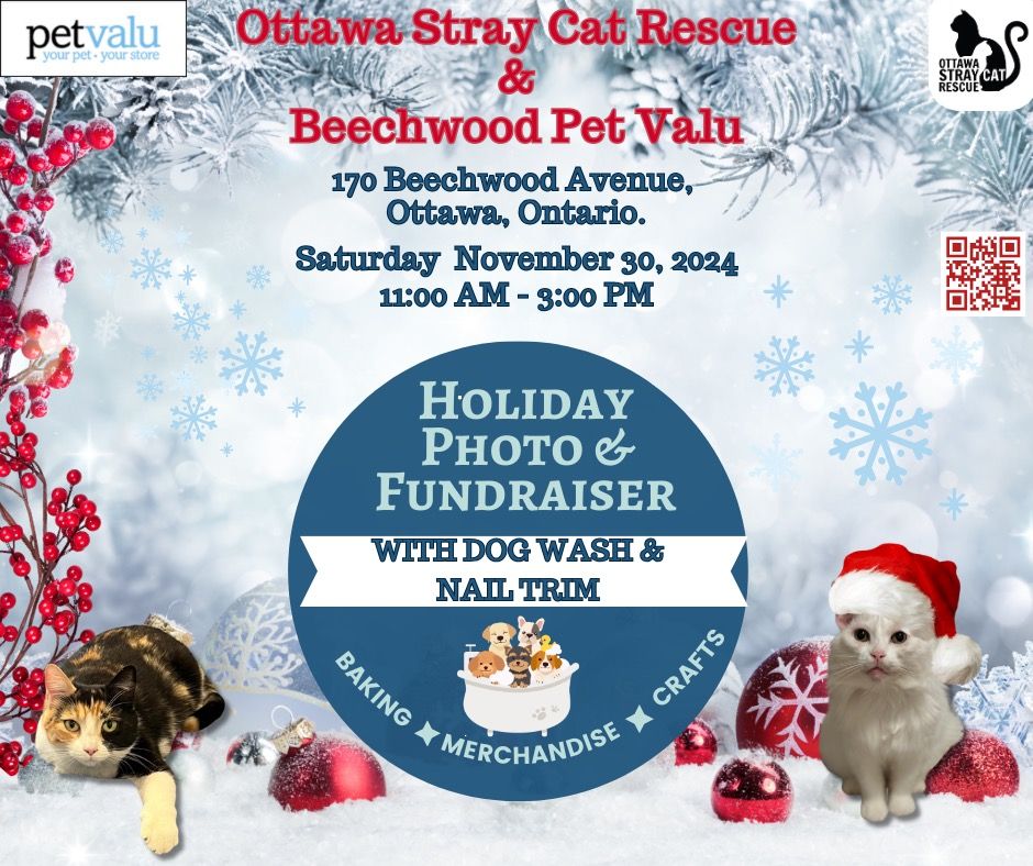 Pet Valu Beechwood Holiday Photo Fundraiser