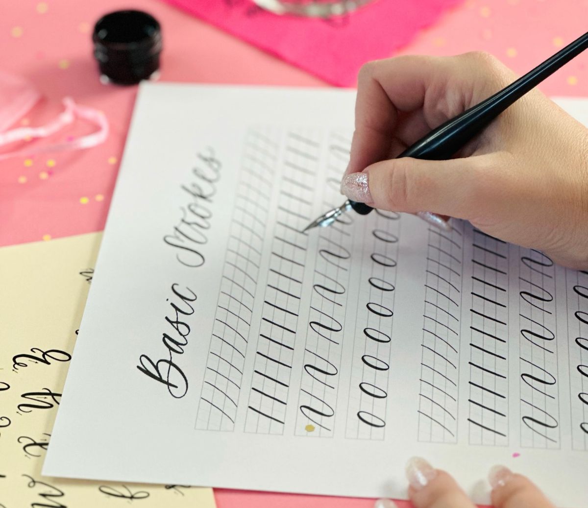 Modern Calligraphy for Beginners at R Dee Winery