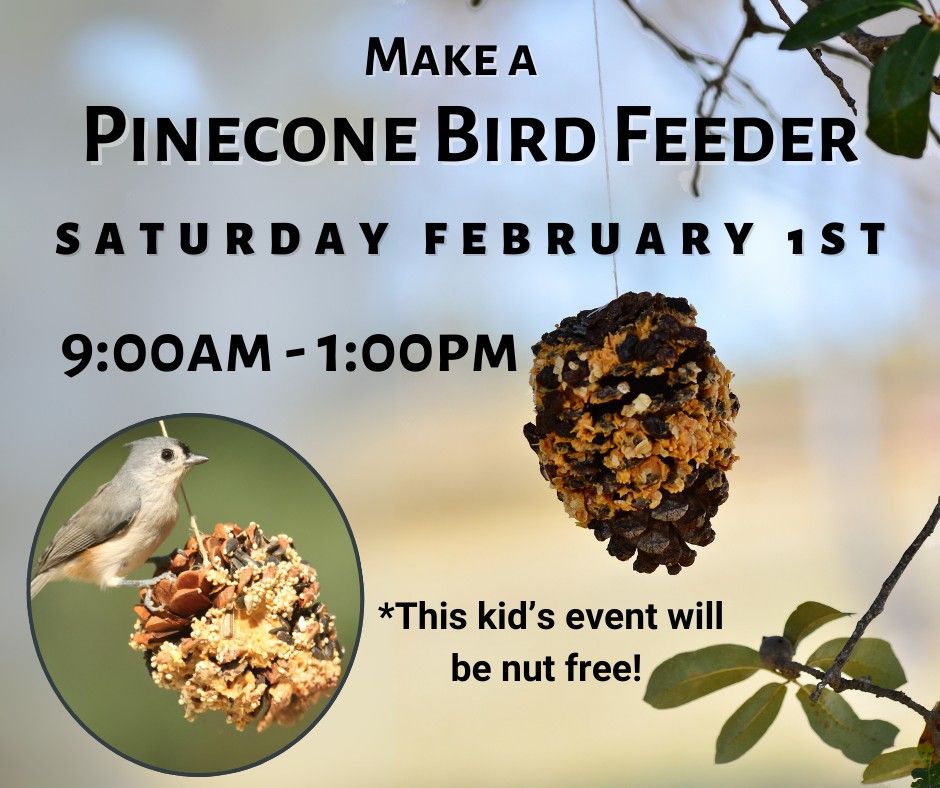 Kid's Event- Make a Pinecone Bird Feeder 