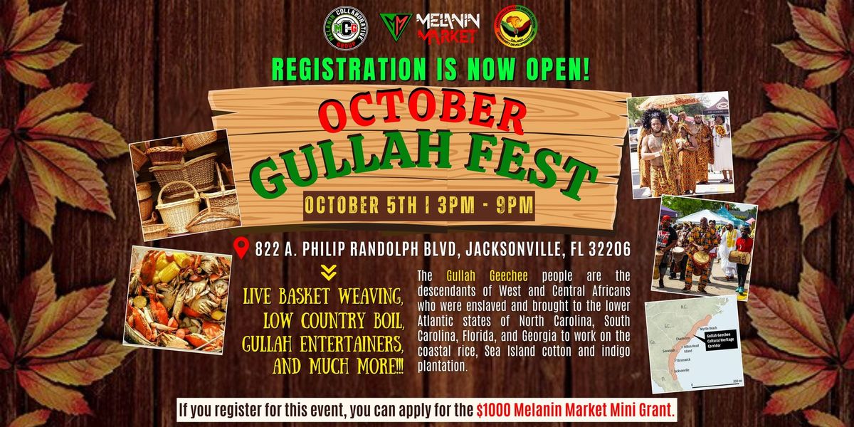 19th Annual October Gullah Fest with the Jacksonville Gullah Geechee Nation CDC