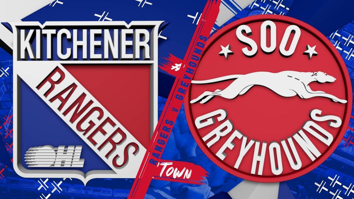 Kitchener Rangers at Sault Ste Marie - Soo Greyhounds