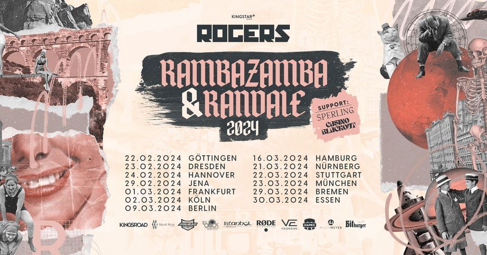 ROGERS \u2022 Rambazamba & Randale 2024 \u2022 29.03.24 \u2022 Schlachthof Bremen