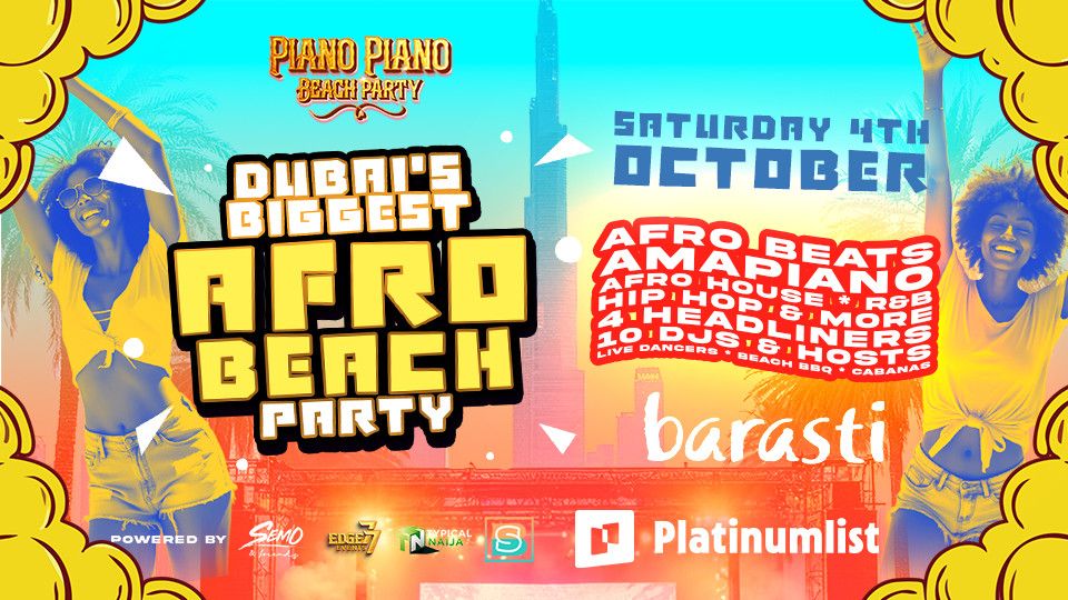 Afro Beach DXB at Barasti in Dubai