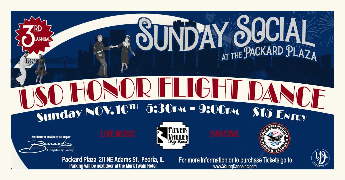 3rd Annual USO Dance to benefit dance the Peoria Honor Flight Program