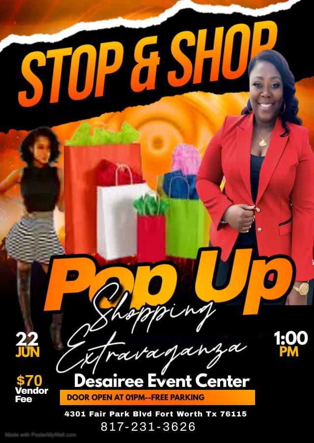 Stop &Shop Pop Up Shopping Extravaganza 