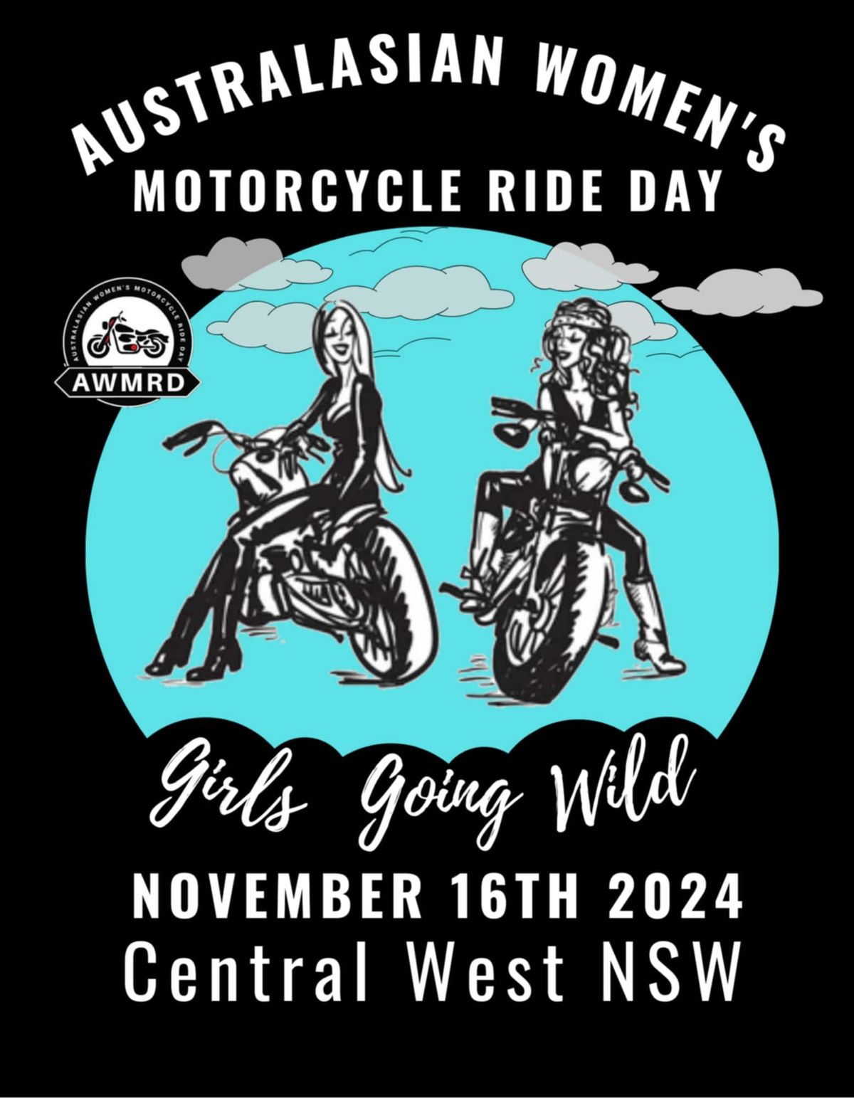 Australasian Womens's Motorcycle Ride Day - Central West NSW 