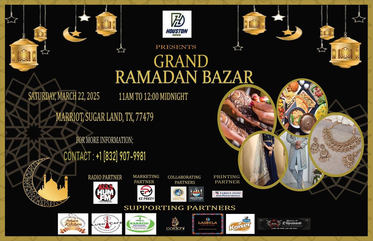 GRAND RAMADAN BAZAAR - SUGAR LAND