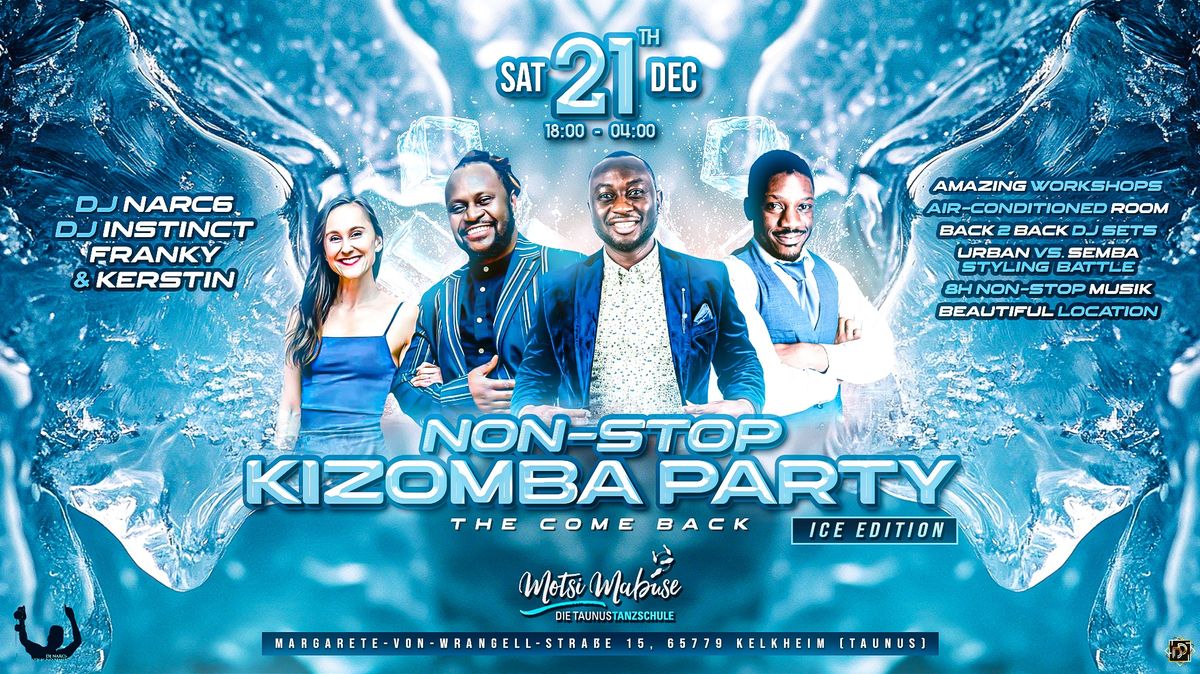 Non-stop Kizomba Party ICE Edition - THE COMEBACK! 