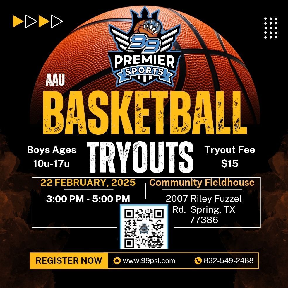 2025 Try-outs for Spring AAU Basketball