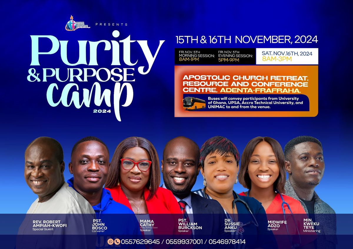 Purity and Purpose Camp '24