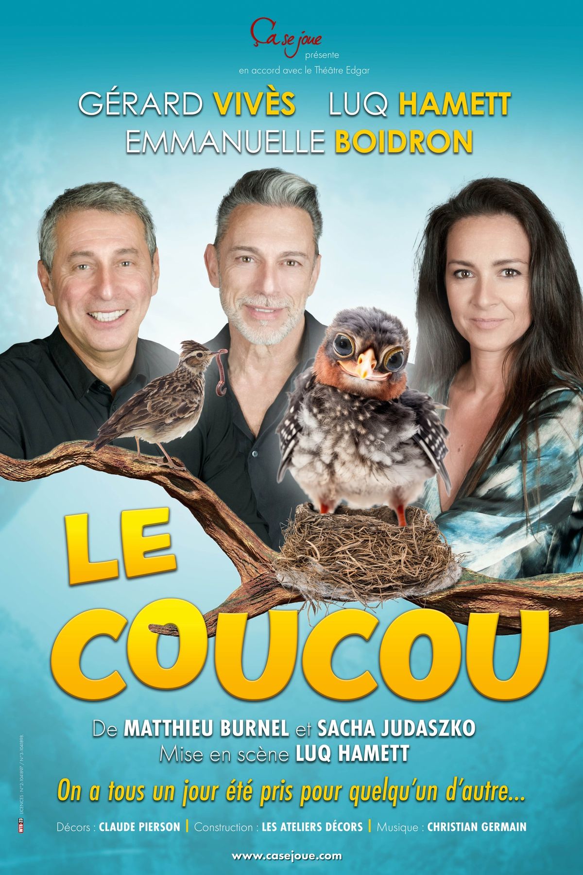 Le coucou - Th\u00e9\u00e2tre de boulevard