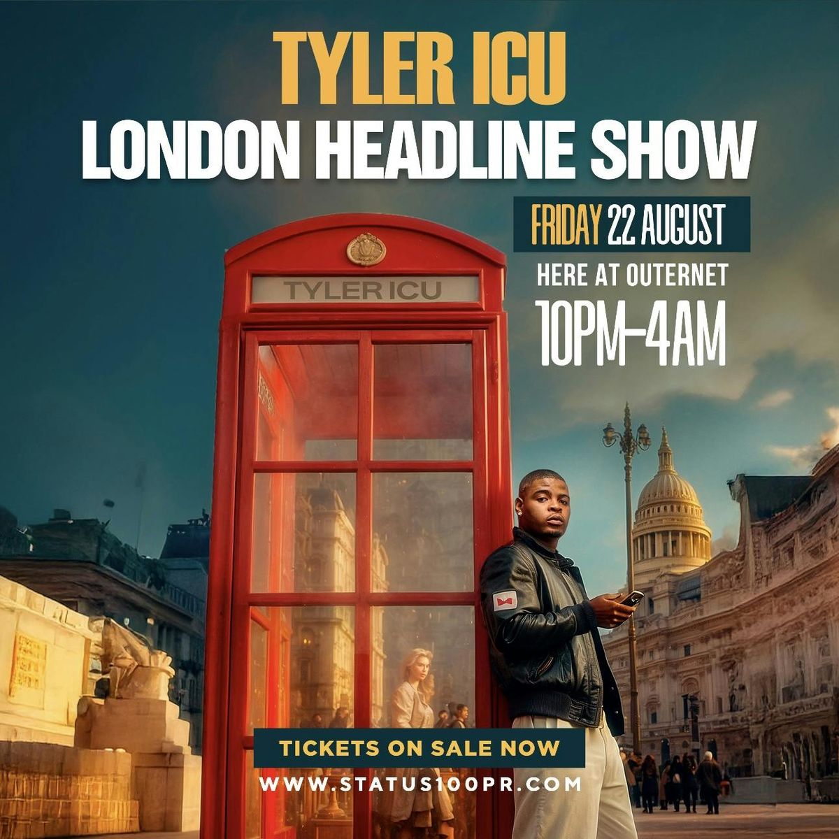 Tyler ICU London Headline Show