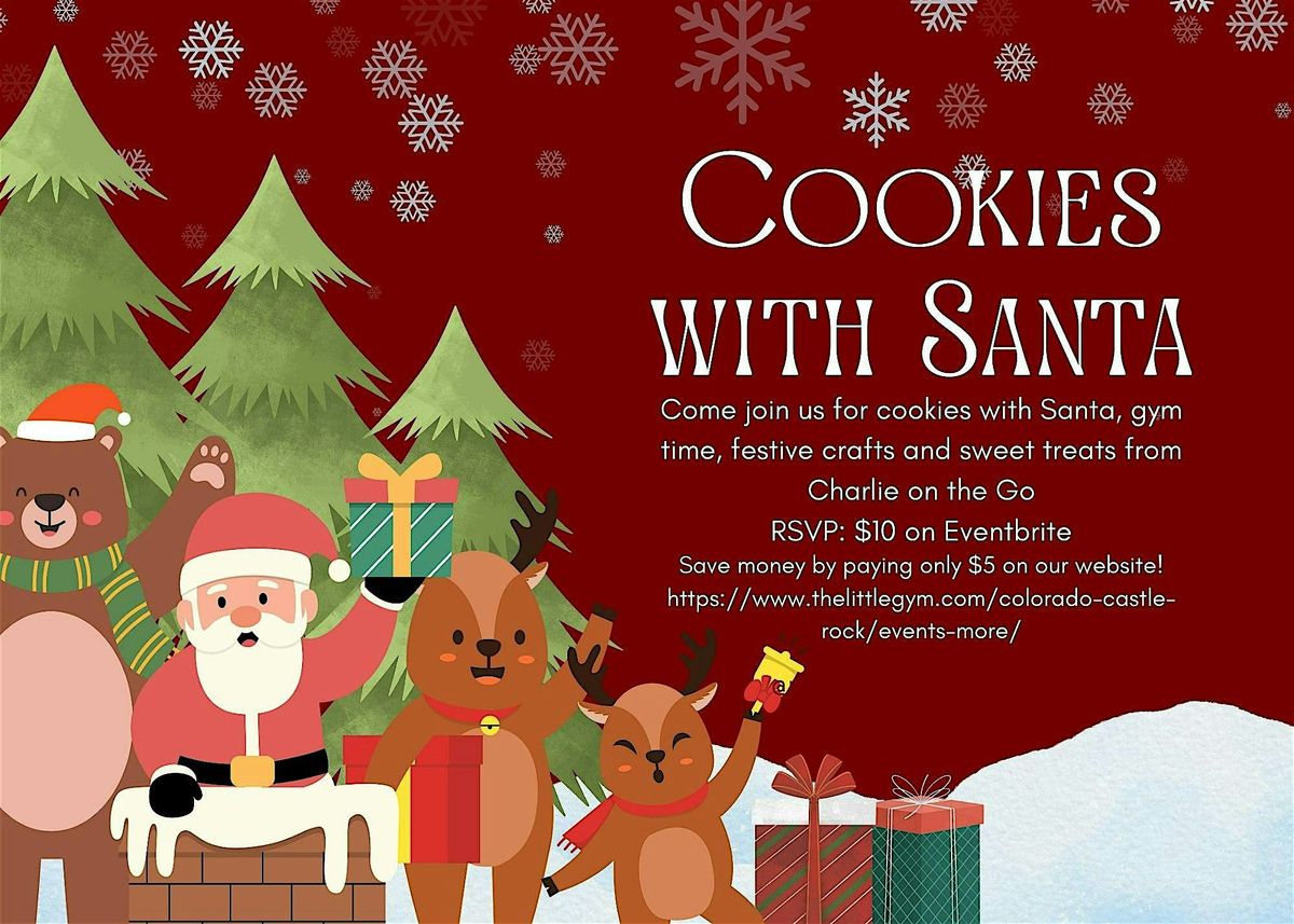 Cookies with Santa at The Little Gym of Castle Rock