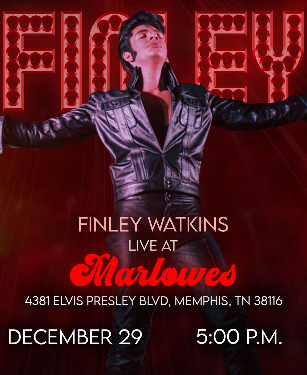 Finley Watkins Live at Marlowe\u2019s 