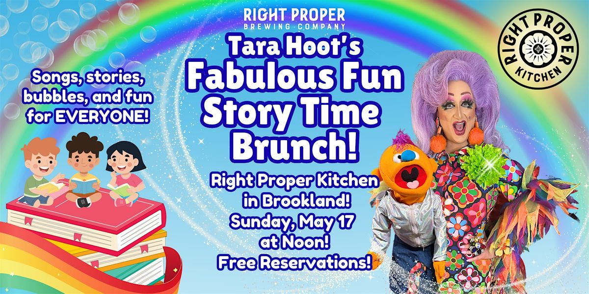 Tara Hoot's Fabulous Fun Story Time Brunch