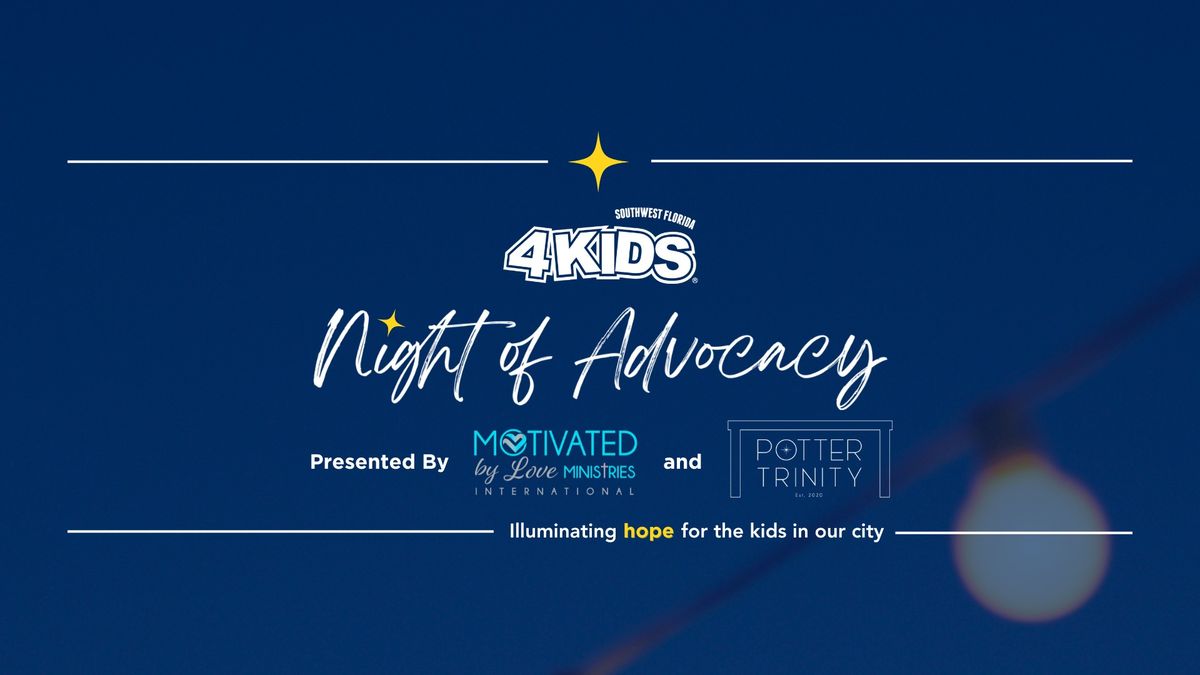 A Night of Advocacy 4KIDS