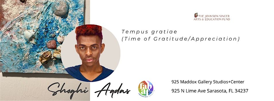 Art Workshop: Tempus gratiae (Time of Gratitude\/Appreciation)w Shoghi Aqdas