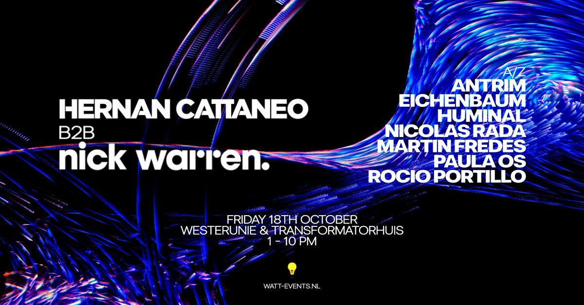 Hernan Cattaneo b2b Nick Warren ADE 