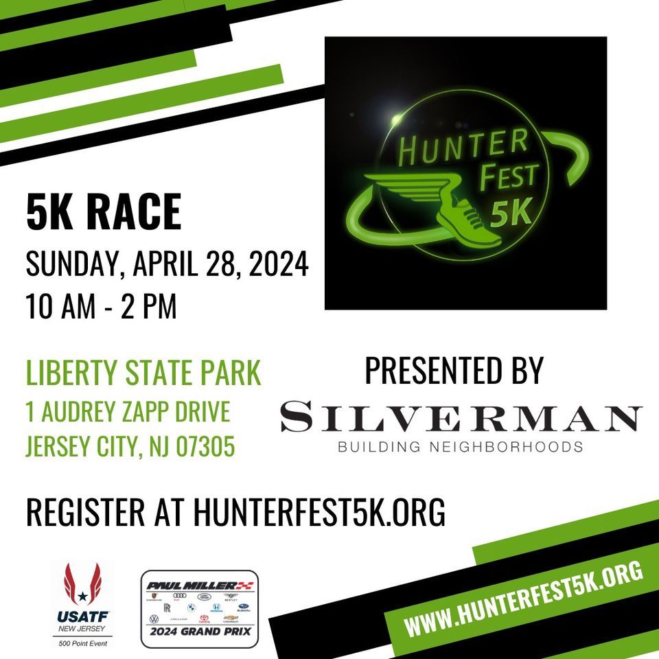 Third Annual HunterFest 5K and Festival to Benefit HuntersWorld