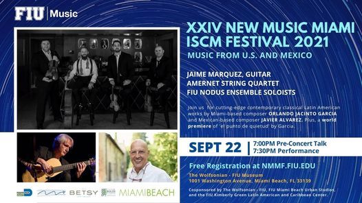 New Music Miami Festival 2021: Music from U.S. and Mexico