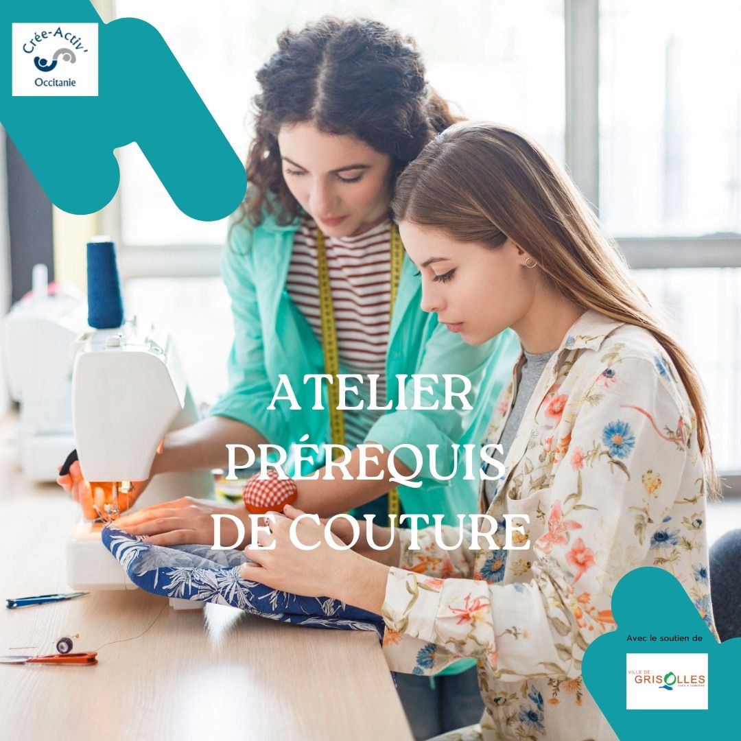 Atelier Pr\u00e9-Requis de couture du 11 janvier 2025