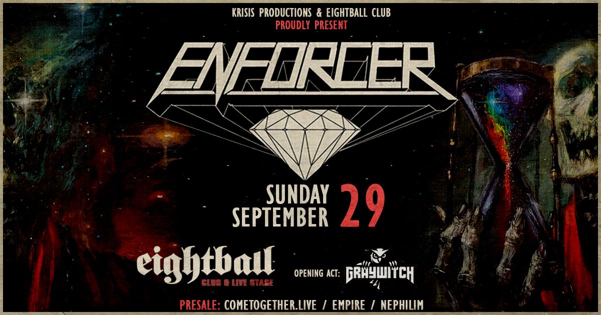 ENFORCER [SWE] live in Thessaloniki