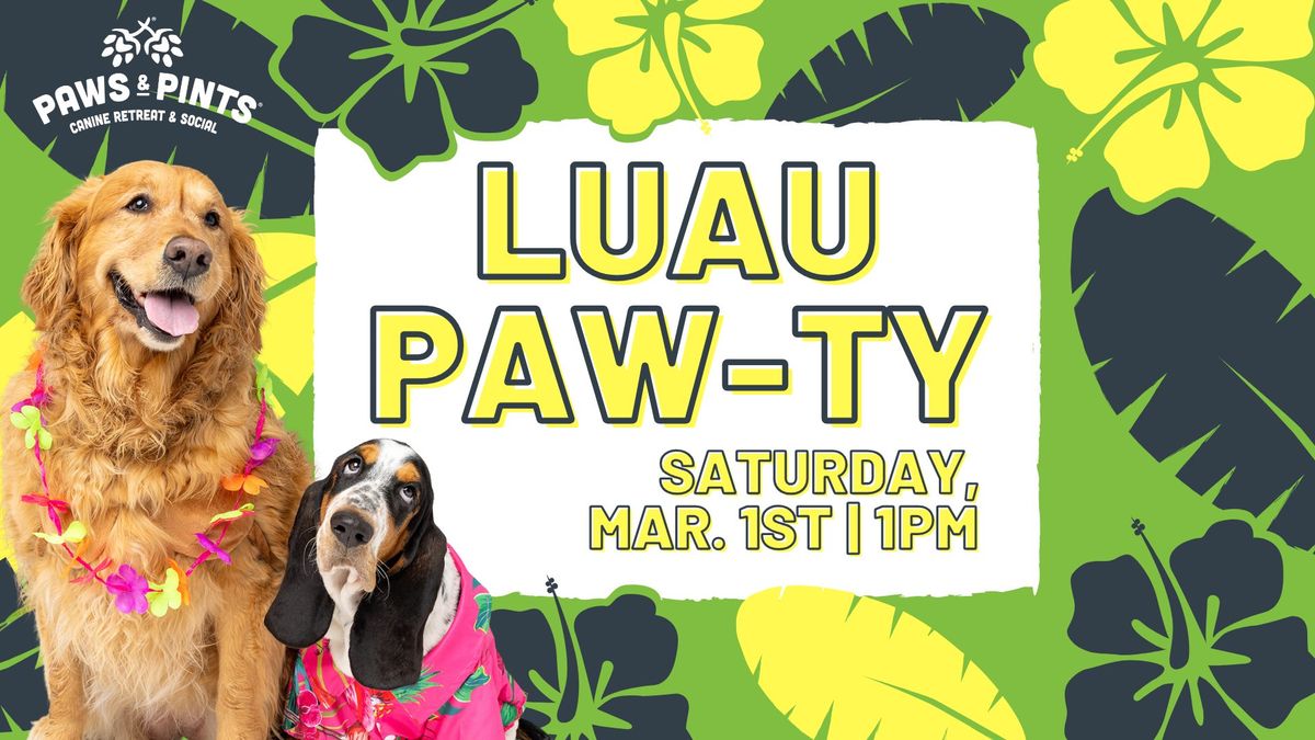 Luau Paw-ty 