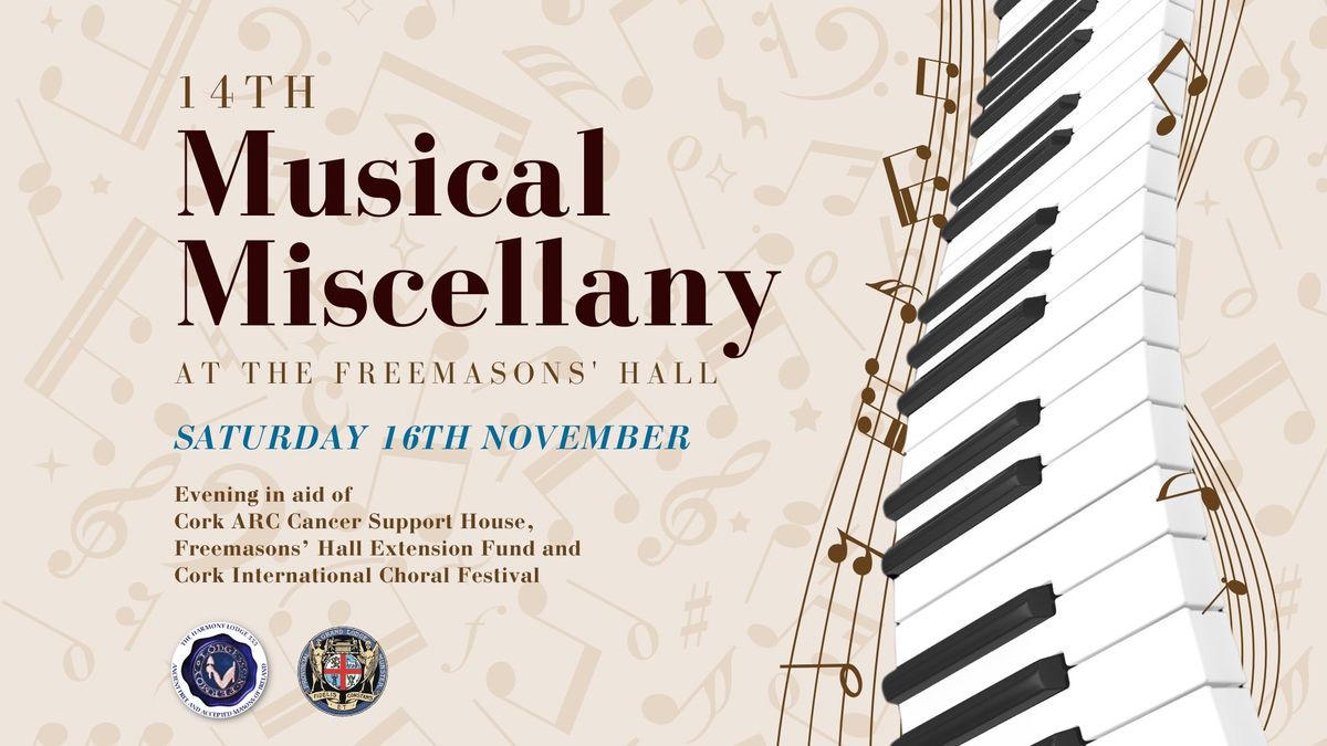 14th Musical Miscellany at the Freemasons' Hall