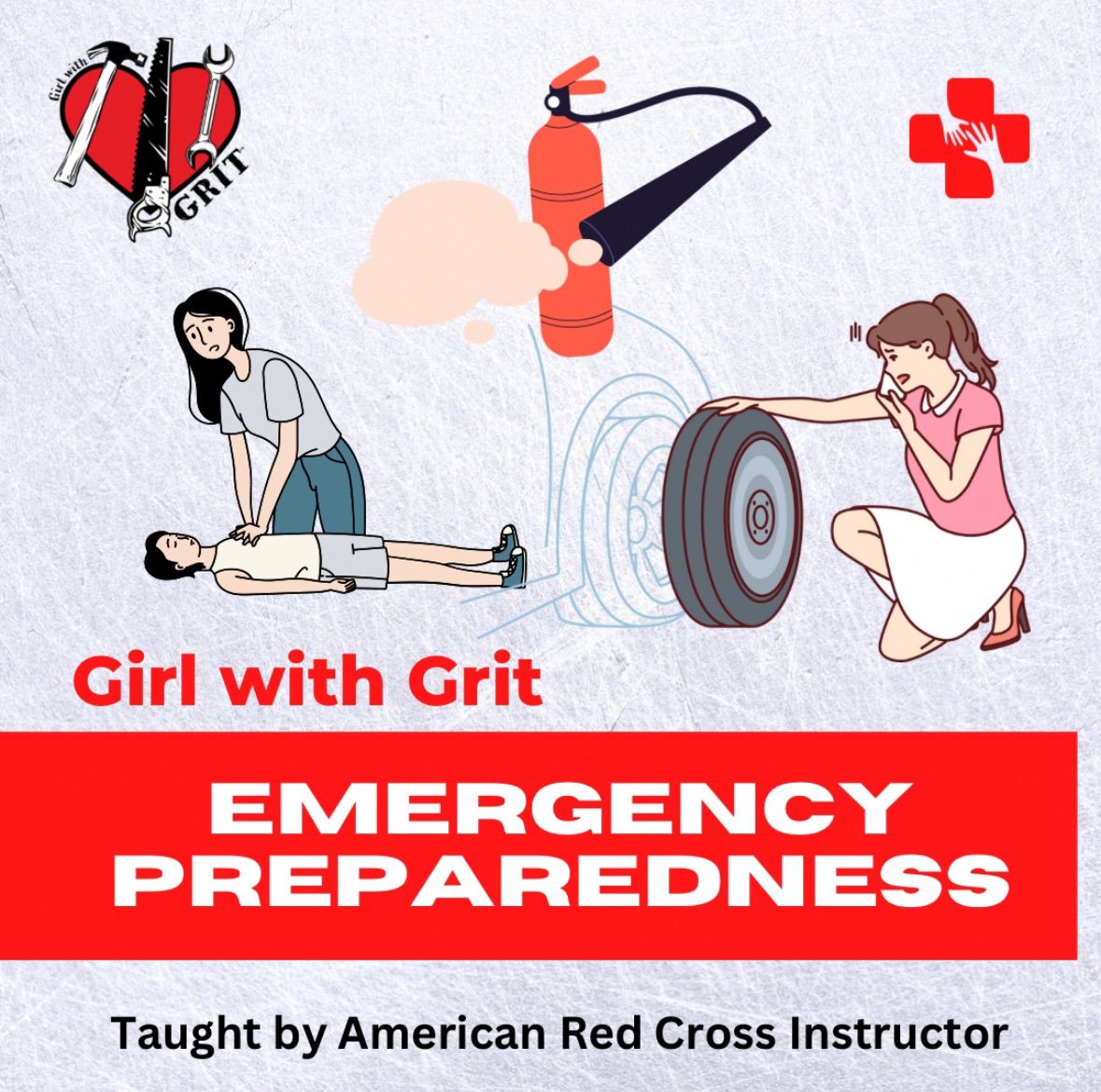 SCHERTZ, TX (SAN ANTONIO\/AUSTIN AREA) - GIRL WITH GRIT WORKSHOP: EMERGENCY PREPAREDNESS 