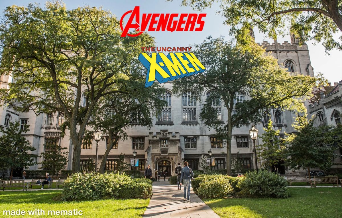 Avengers & X-Men Photoshoot at University of Chicago 