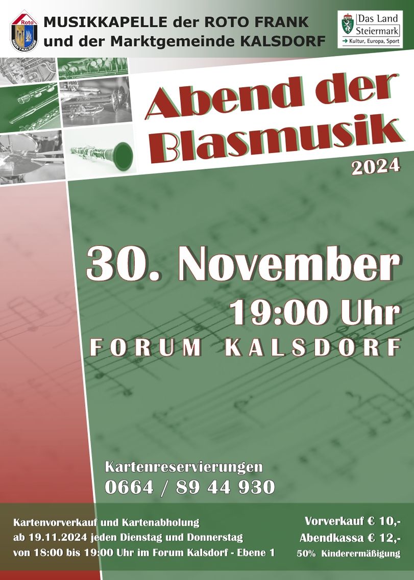 Abend der Blasmusik 2024