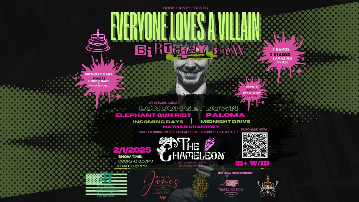 Everyone Loves A Villain Birthday Show