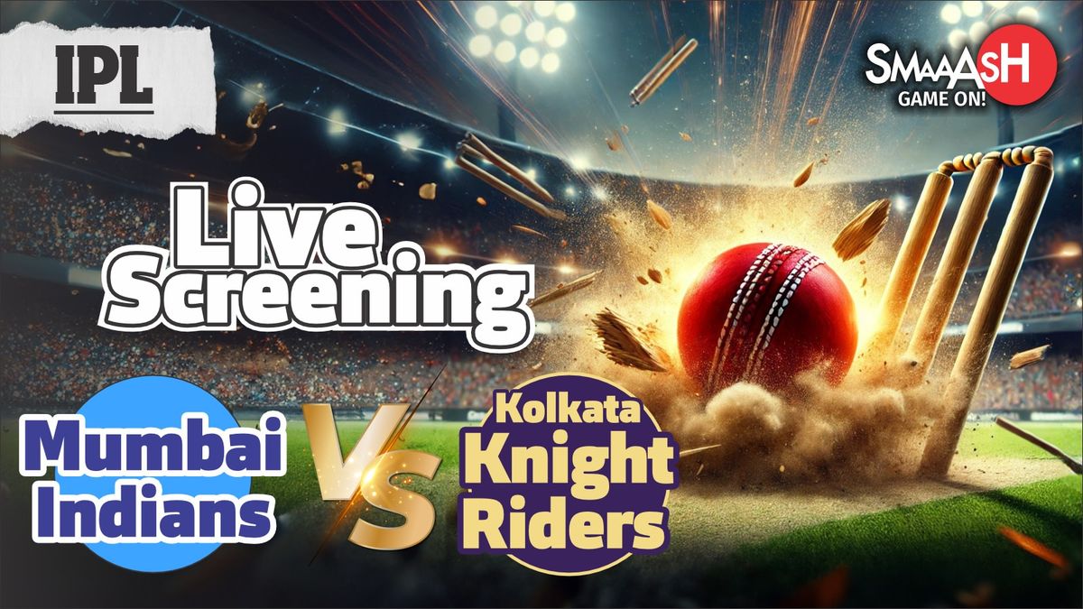 Screening Mumbai Indians vs Kolkata Knight Riders Live