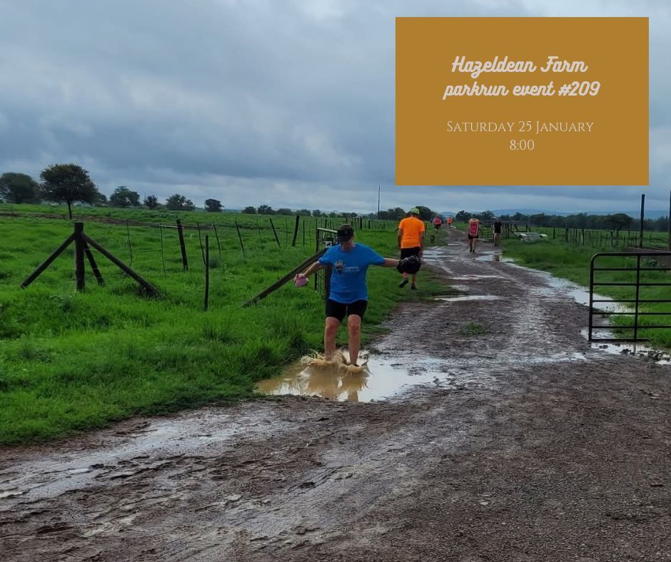 Hazeldean Farm parkrun event #209