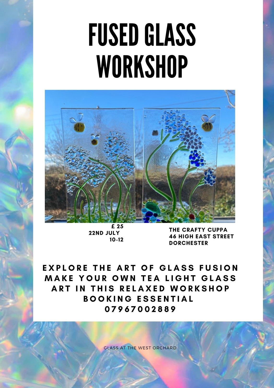 Fused Glass Workshop - Tealights - 22nd July 